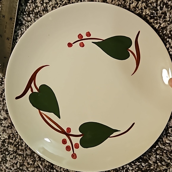 Stanhome Ivy by blue Ridge Southern Pottery. Set of 2 Bread and Butter plates - Picture 2 of 6